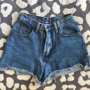 Tommy Hilfiger cutoff denim shorts